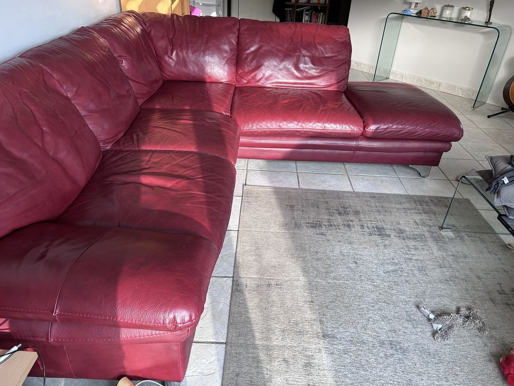 canap� d'angle en cuir 150 Besan�on (25)