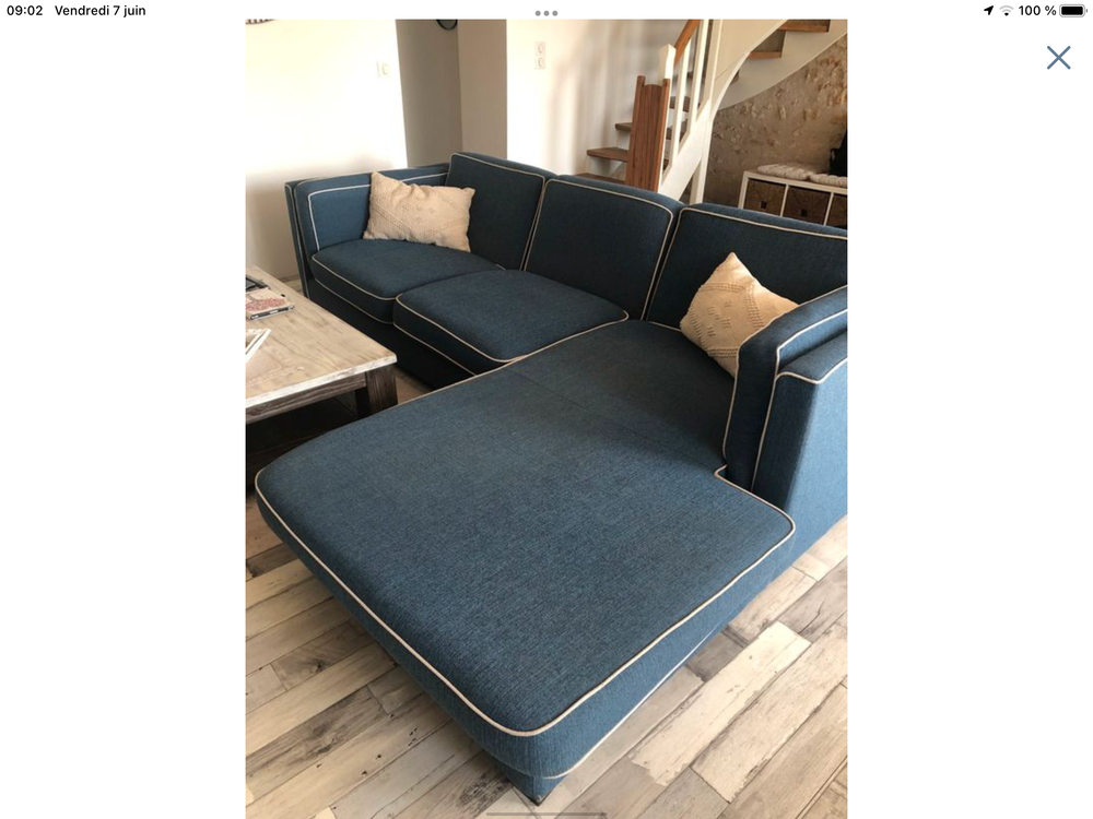 Canap� d'angle droit 250 Saint-Germain-des-Bois (18)