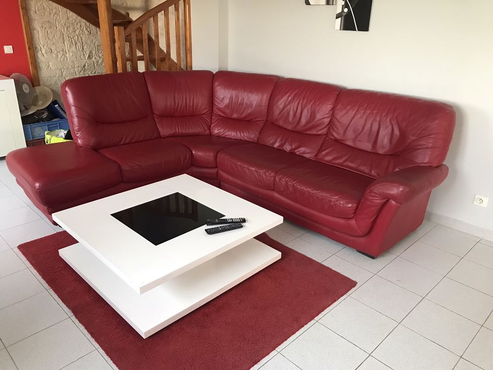 canape d'angle encuir 300 Sainte-Anastasie (30)