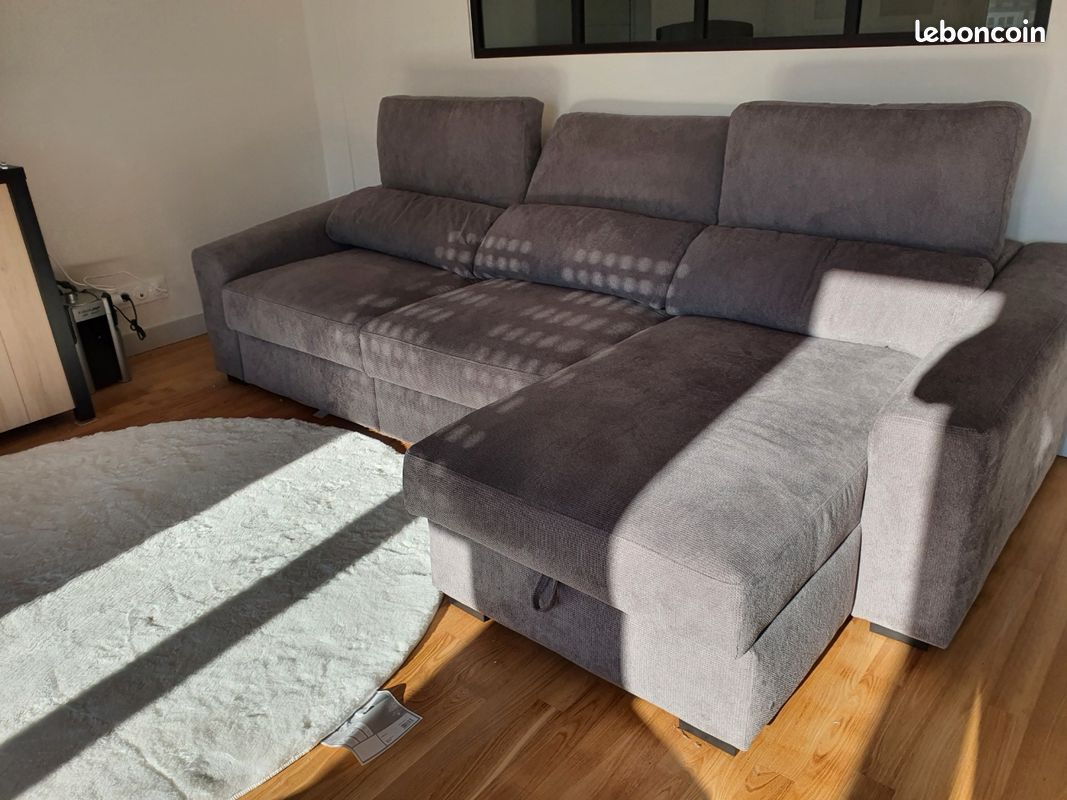 Canap� d'angle m�ridienne REYNOLDS / Confort et style 900 Pontivy (56)