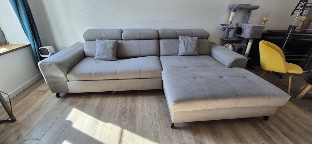 Canap� angle m�ridienne droite, convertible. 1 Chazelles-sur-Lyon (42)