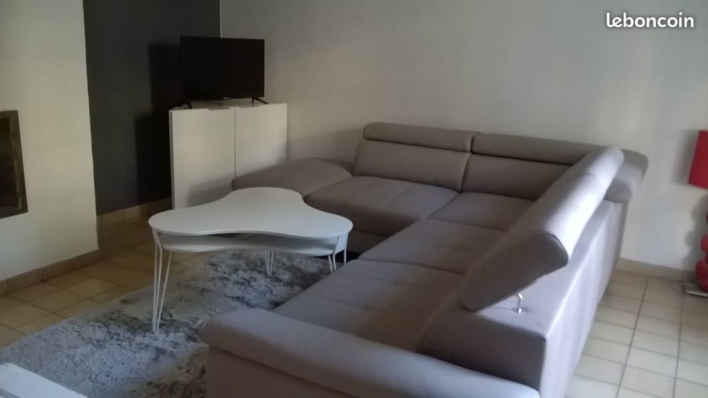 CANAP� d'angle 7 places, avec m�ridienne excellent �tat 0 L�zignan-Corbi�res (11)