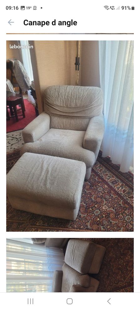 Canape d angle 10 Le Perray-en-Yvelines (78)