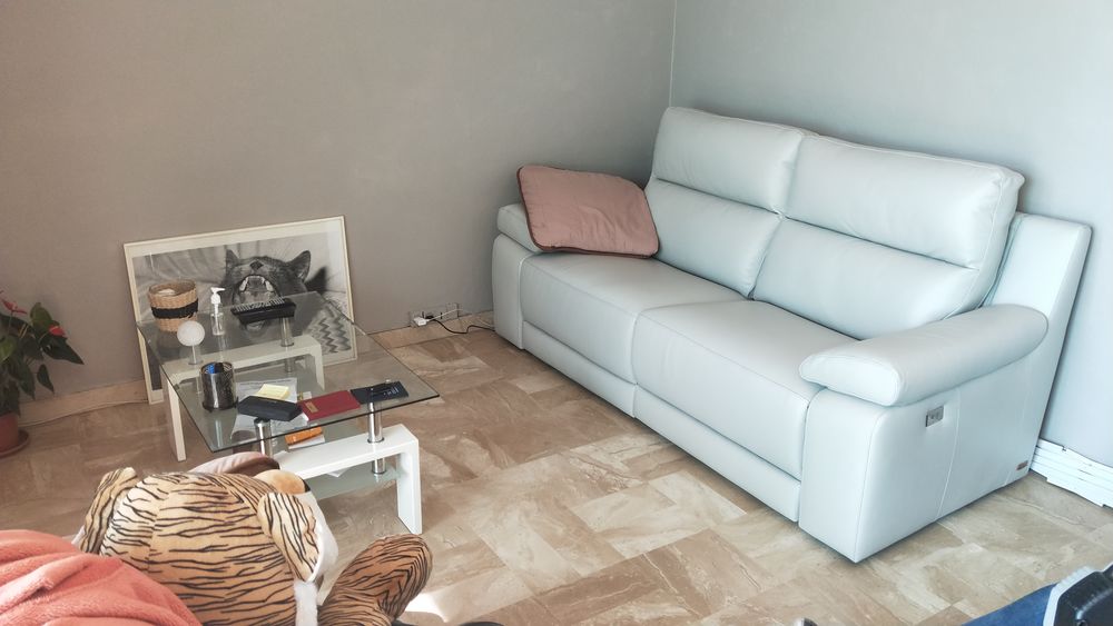  Canap� avec 2 relaxs �lectrique 3 places en cuir 1700 Nice (06)