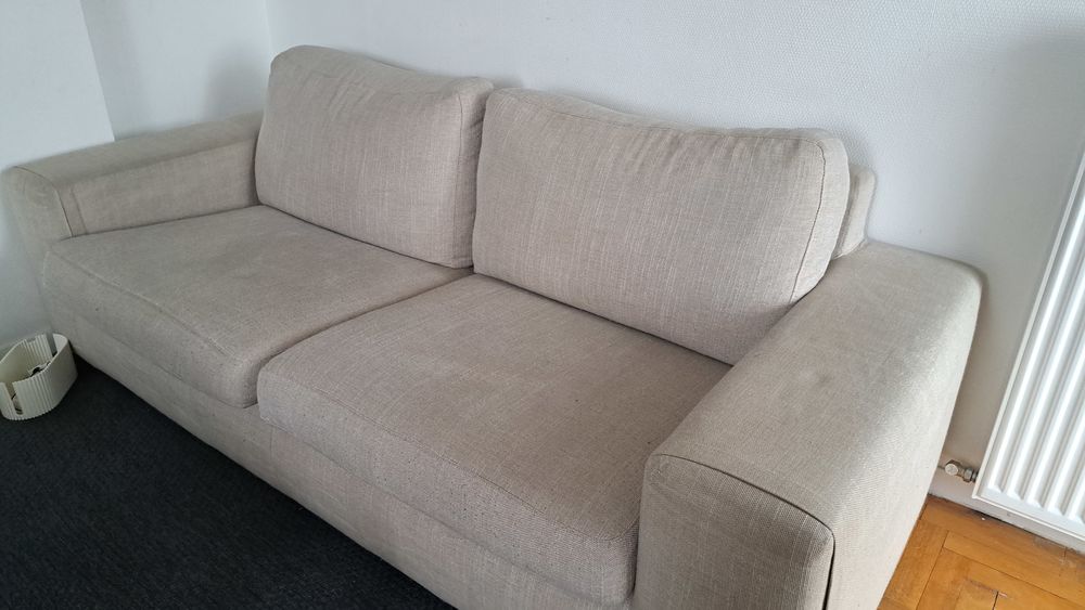 Canap� beige poltronesofa 2/3 places 200 Viry-Ch�tillon (91)