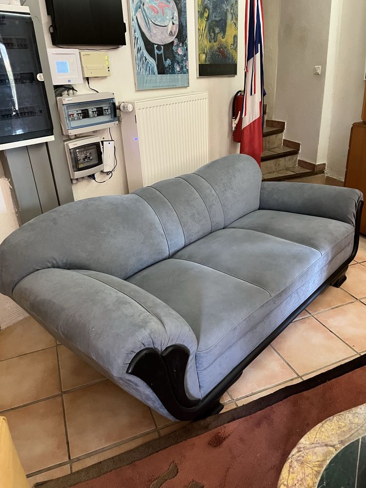 canap� bleu ancien 350 N�oules (83)