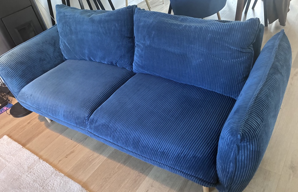 Canap� bleu confortable 199 Marolles (41)