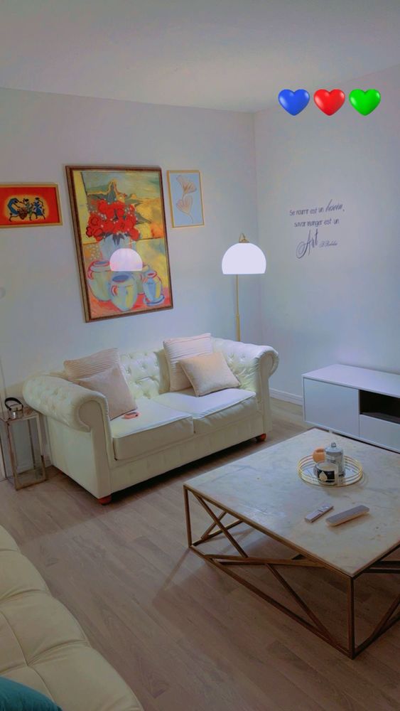 Canap� chesterfield blanc 300 Dourdan (91)