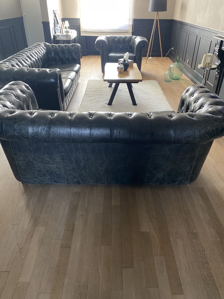 Lot canap� Chesterfield 2500 Longwy (54)