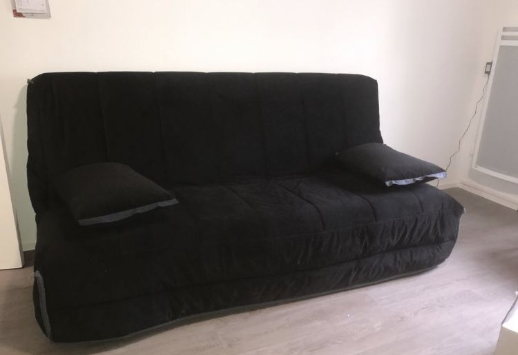 canap� clic clac noir 250 Paris 20 (75)