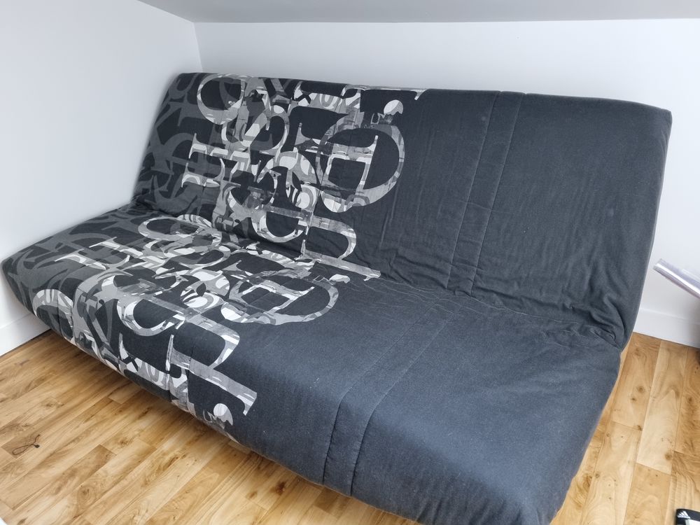 Canap� clic-clac noir 120 B�d�e (35)