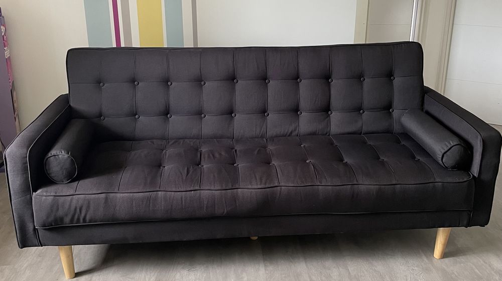 Canap� clic clac noir 135 Saint-Denis-en-Val (45)