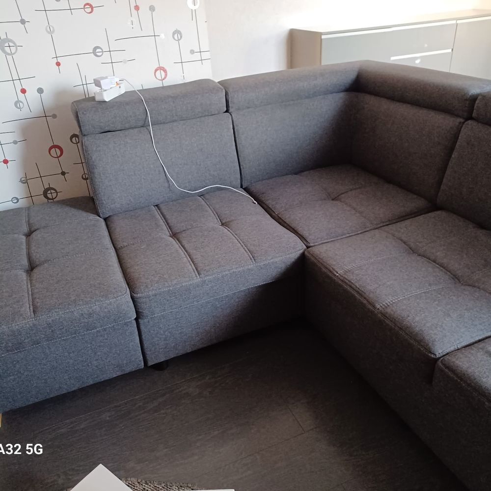 Canap� convertible d'angle 700 Rez� (44)