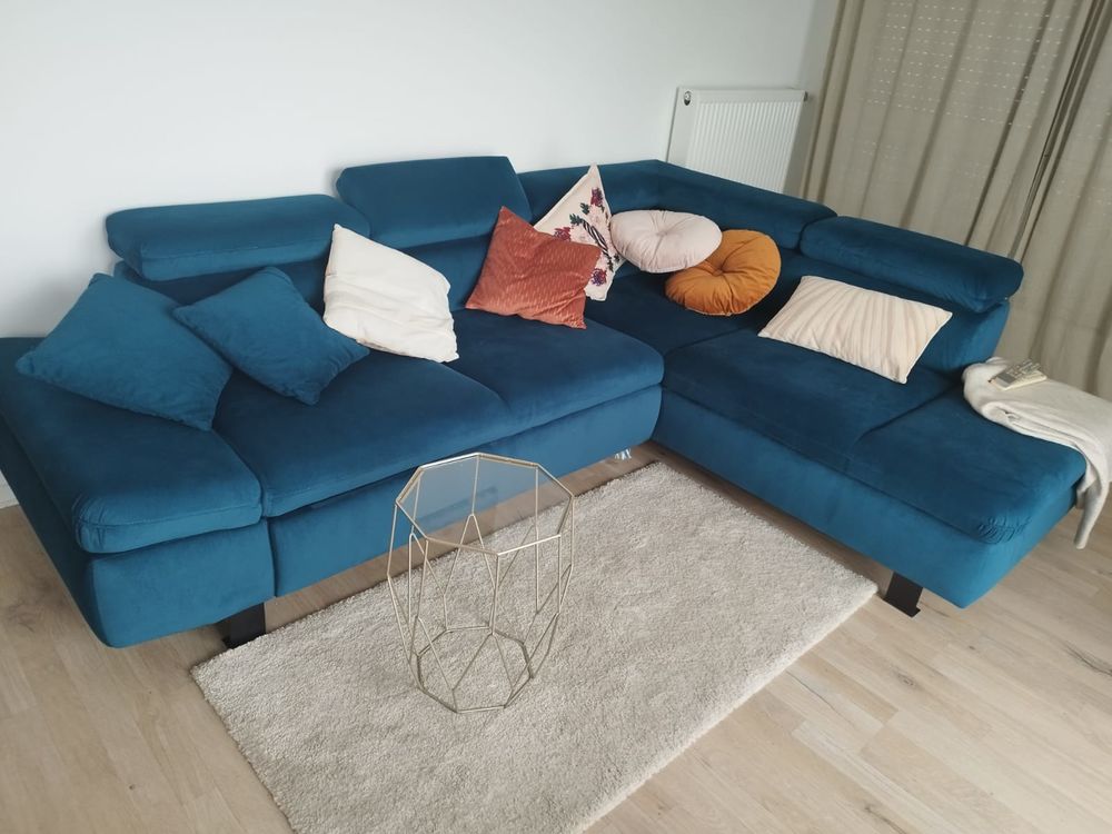 canap� convertible/ d'angle droit / T�ti�res amovibles . 650 Villiers-sur-Marne (94)