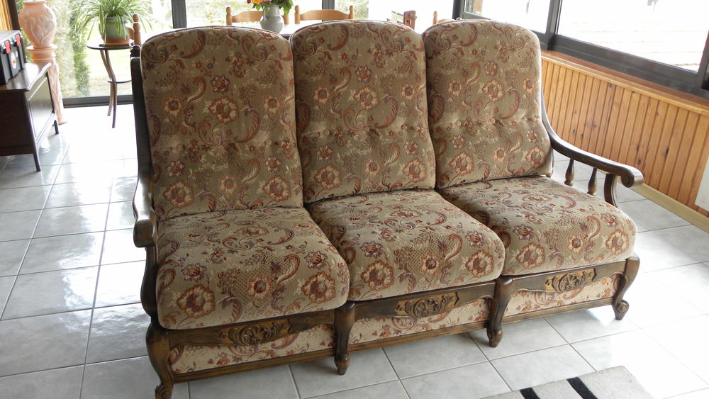 Canap� convertible + 2 fauteuils 150 Rolampont (52)