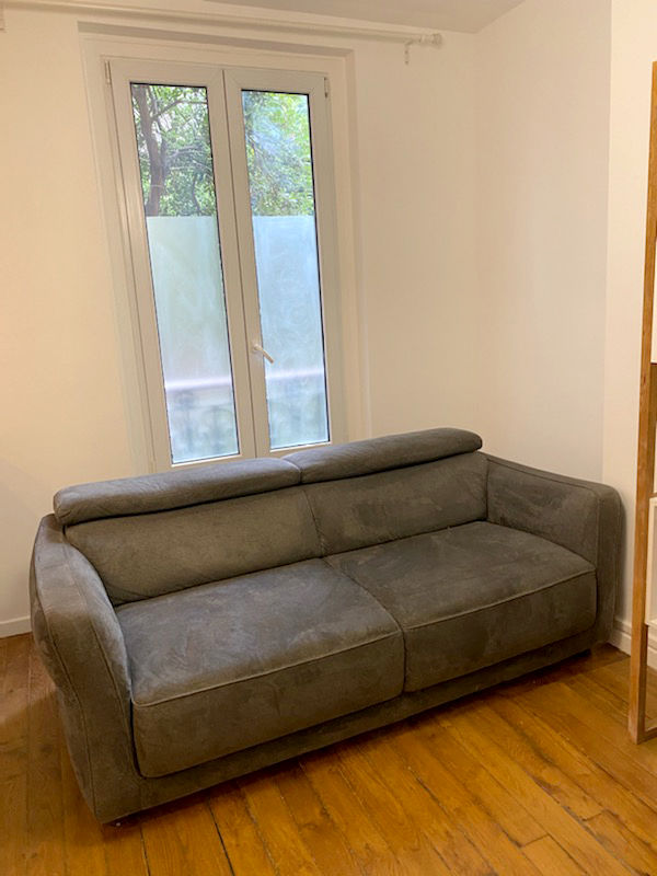 Canap� convertible gris Natuzzi 380 Paris 15 (75)