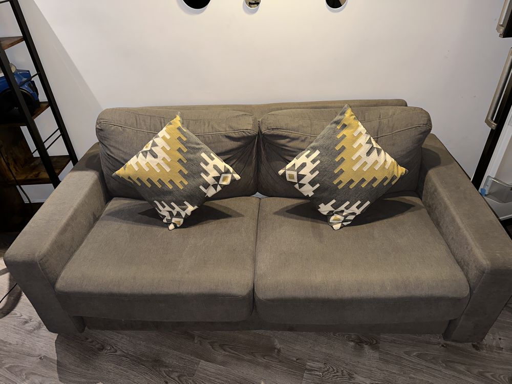 canap� convertible gris bon �tat 95 Paris 1 (75)