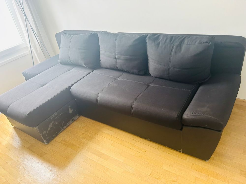 CANAPE CONVERTIBLE NOIR 50 Issy-les-Moulineaux (92)