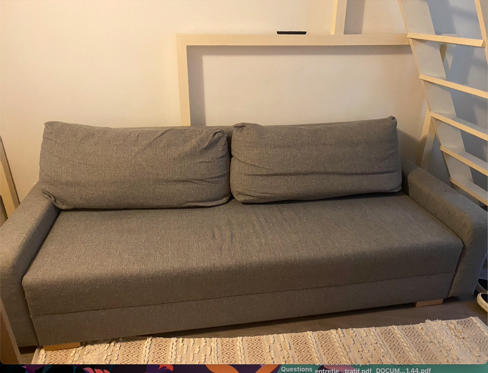 Canap� convertible 3 places 0 Paris 19 (75)