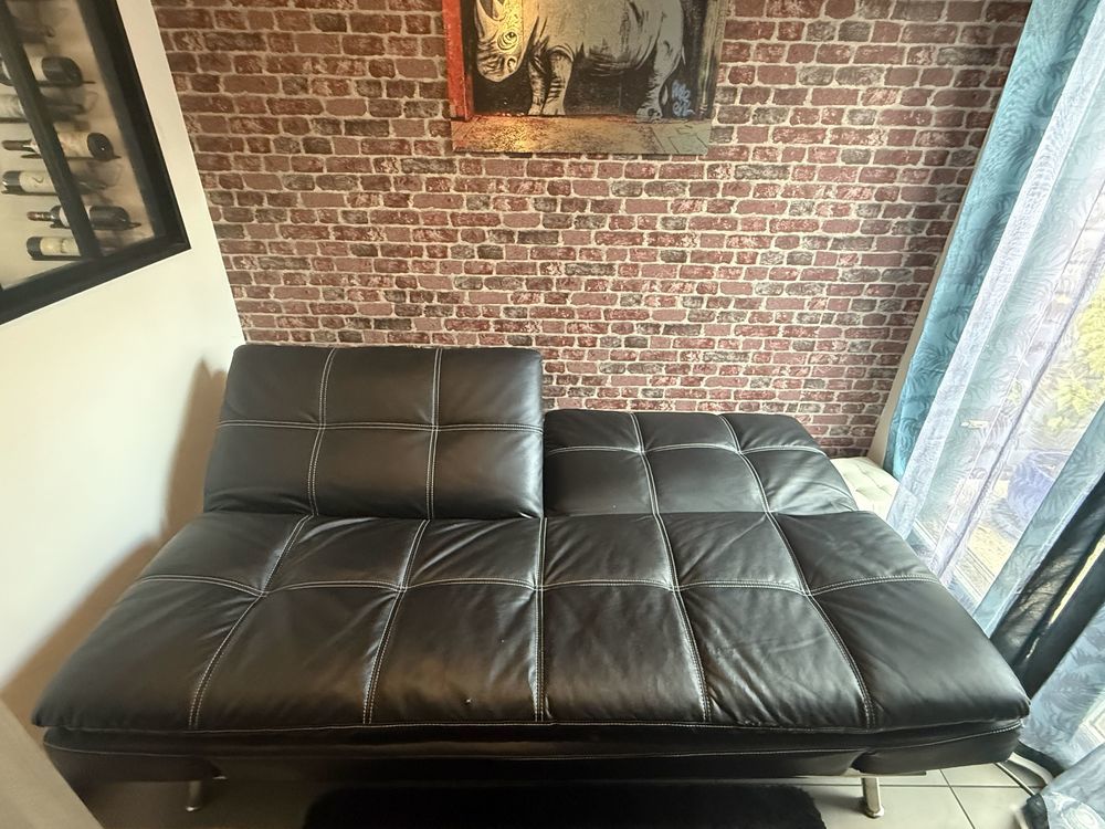 canap� convertible simili cuir 40 Ballainvilliers (91)