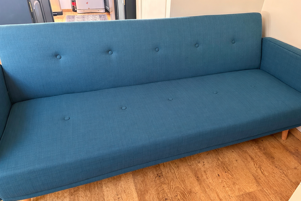 Canap� convertible 3 p style scandinave BLEU CANARD Miliboo 0 Juan Les Pins (06)