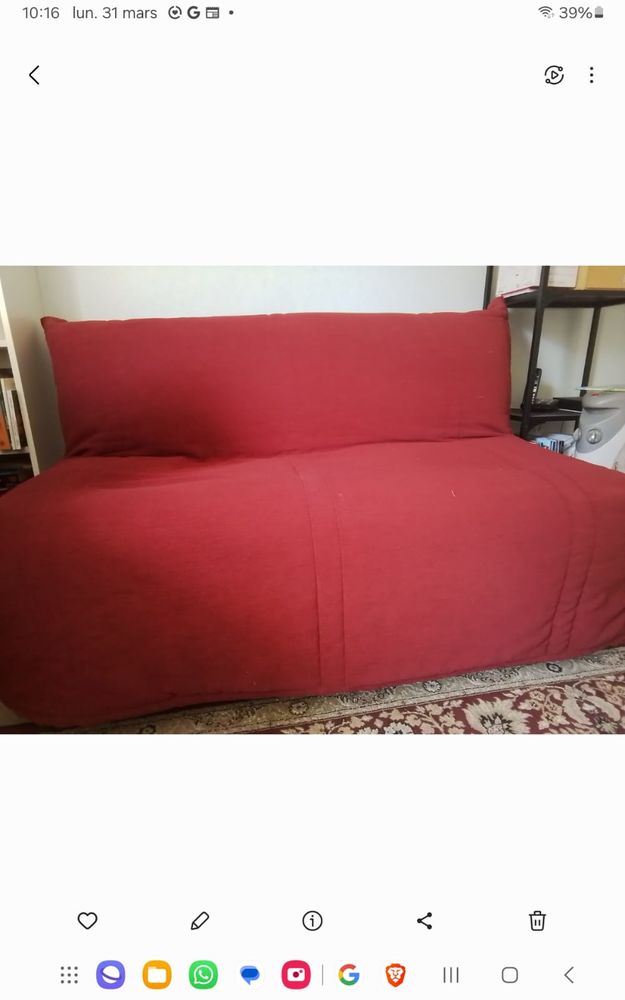 canap� convertible type clic clac 150 Saint-Gingolph (74)