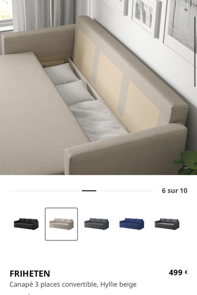 Canape convertible 350 Saint-Jean-de-Braye (45)