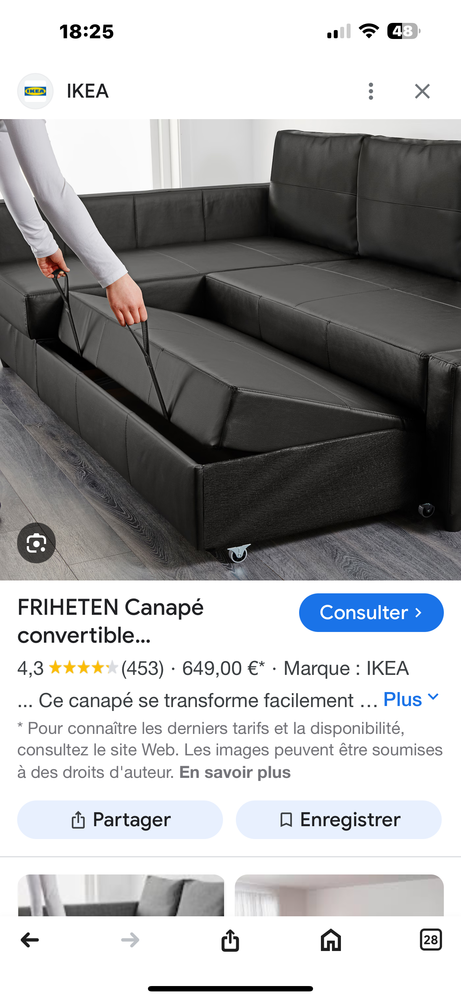 Canap�, convertible 0 Deauville (14)