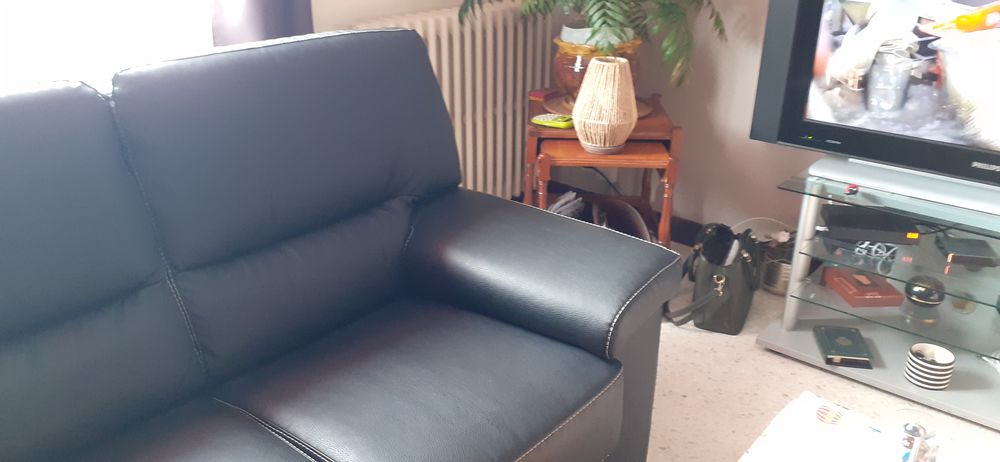 canape de couleur noir 0 Pont-d'Ouilly (14)