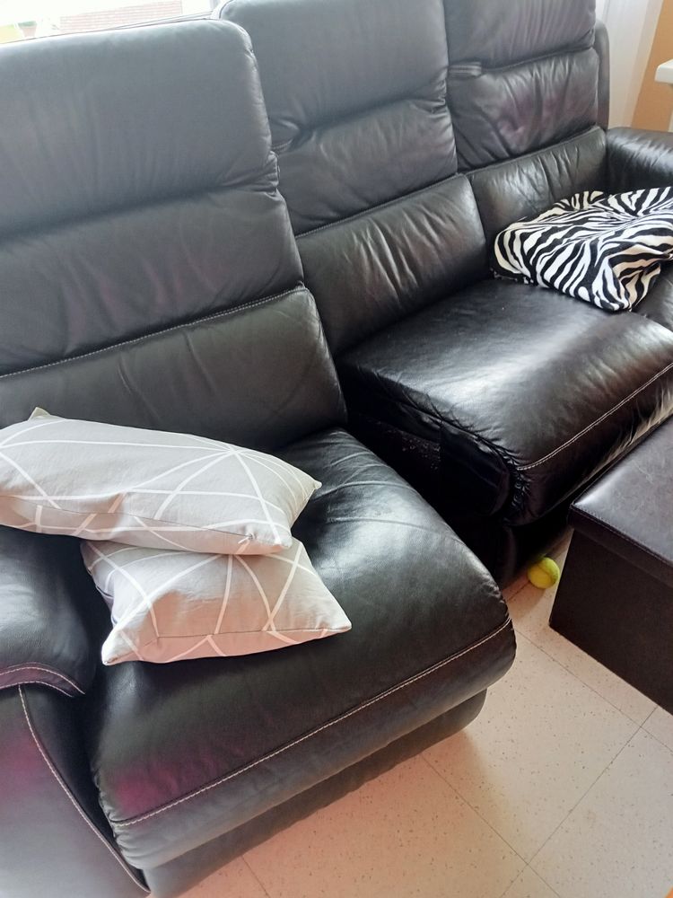 Canap� cro�te de cuir 200 Saint-Sa�ns (76)