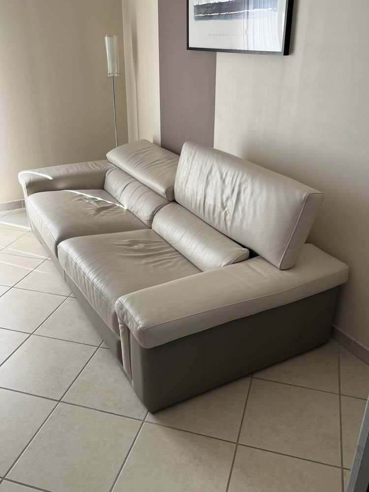 Canap� Crozatier tout cuir 350 La Chapelle-Longueville (27)