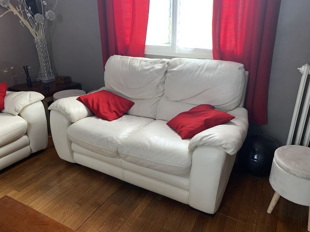 Canap� cuir beige 0 Villejuif (94)