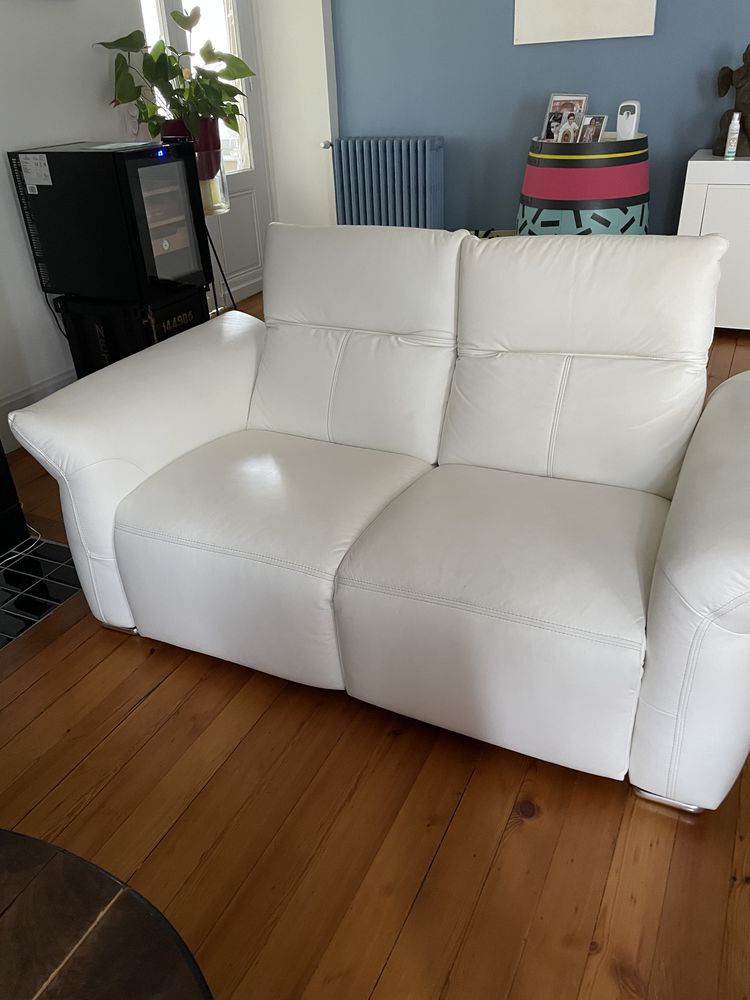 Canap� Cuir Blanc 0 Agen (47)