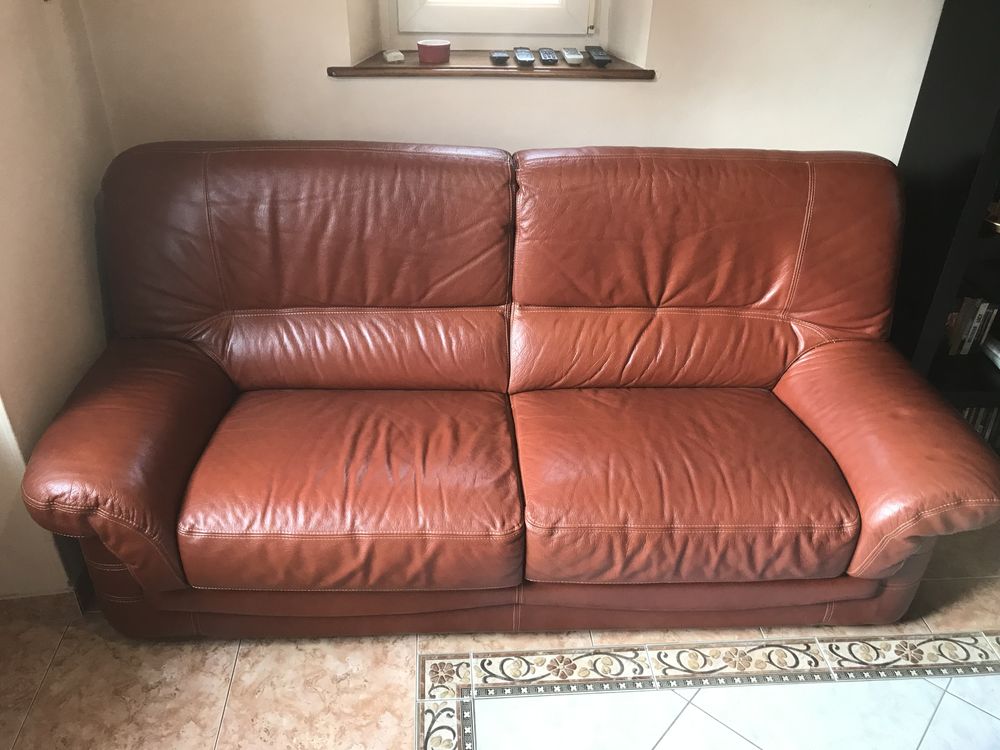 Canap� en cuir de buffle 600 Heiligenberg (67)