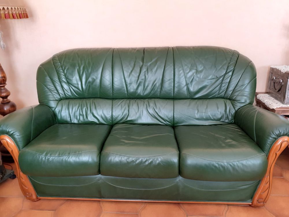 canap� cuir non convertible 300 Montauban (82)