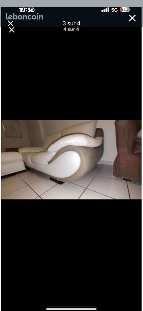 canap� en cuir deux places 100 Entraigues-sur-la-Sorgue (84)