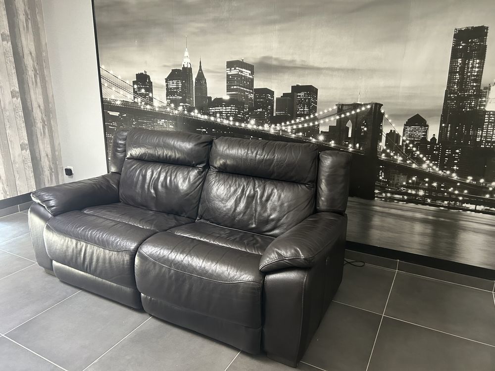 canap� cuir �lectrique en tr�s bon �tat 350 Pas-en-Artois (62)