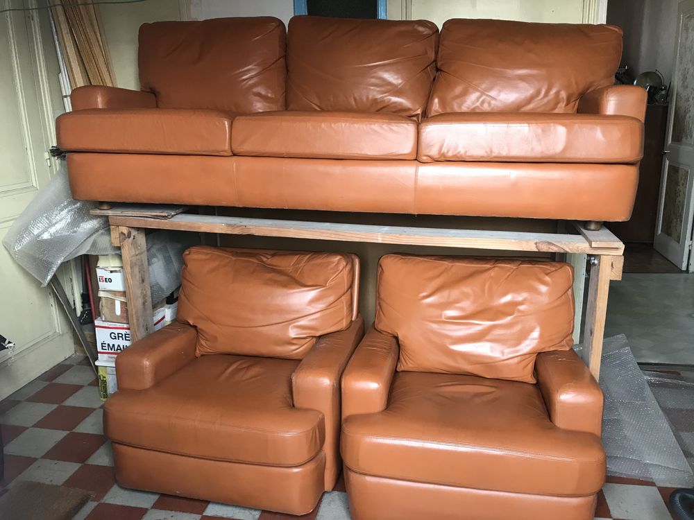 canap� cuir et 2 fauteuils 50 Saint-Martin-d'H�res (38)
