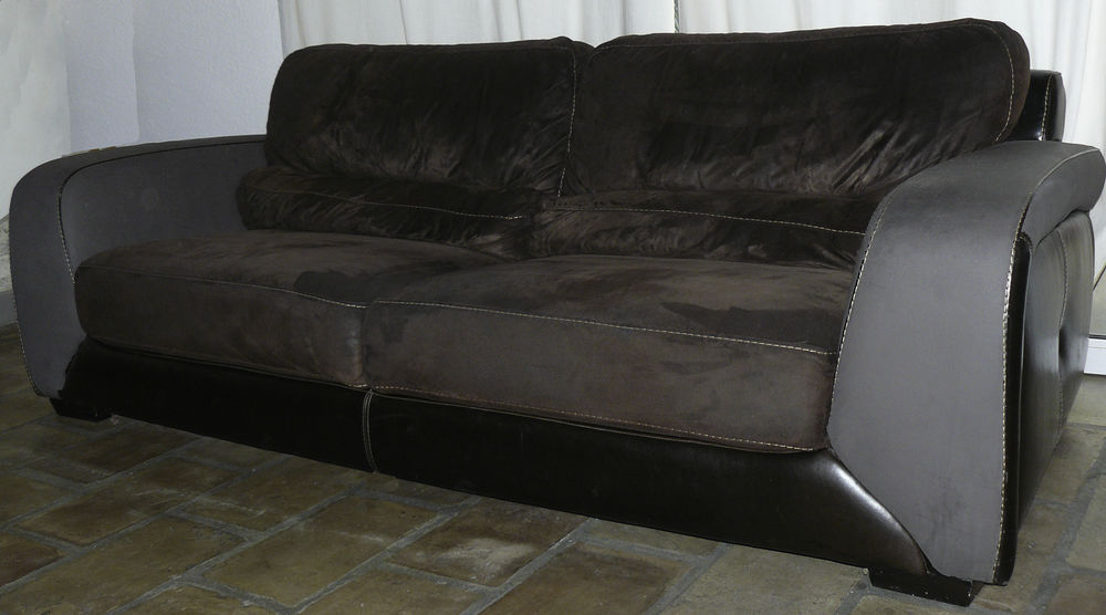 Canap� cuir fixe 0 Lunel (34)