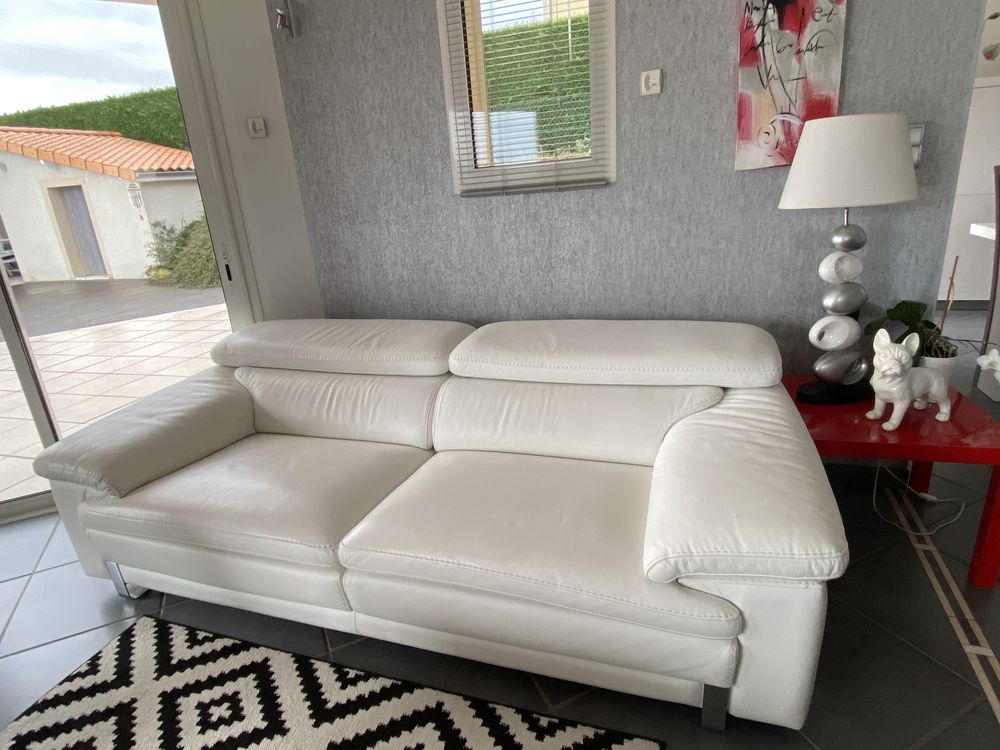 Canap� cuir haut de gamme Mobilier de France 990 Roanne (42)