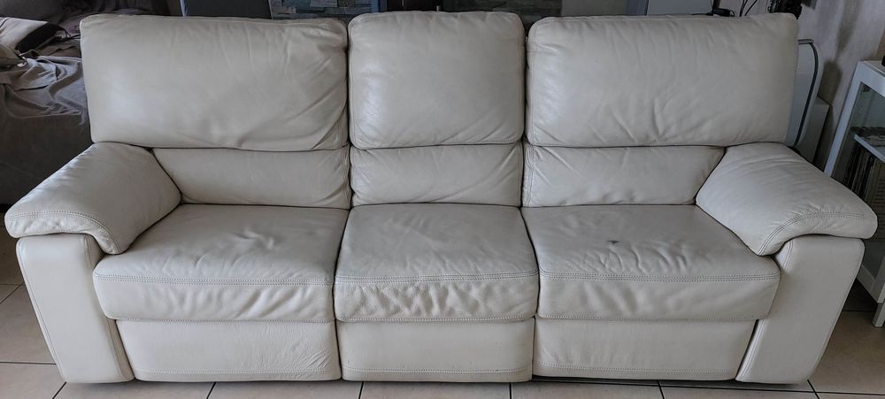 CANAPE CUIR - marque CROZATIER 0 Roquettes (31)