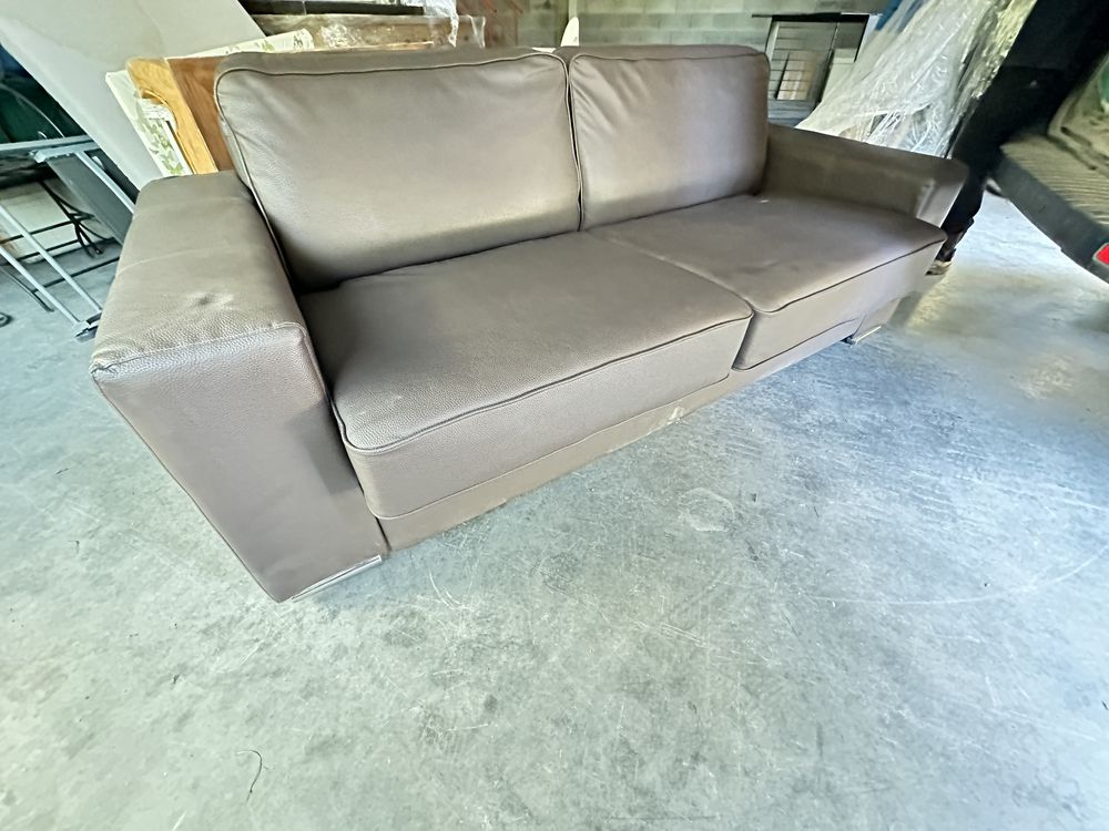 CANAP� CUIR MARRON 200 La Colle-sur-Loup (06)