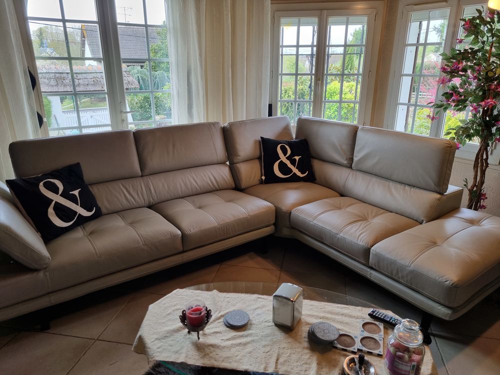 canap� cuir neuf 900 Nogent-sur-Vernisson (45)