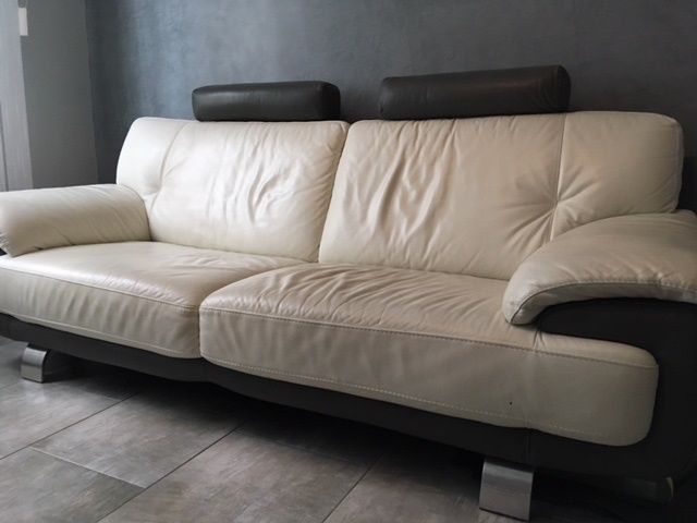 Canap� en cuir 3 places 120 Boulogne-Billancourt (92)