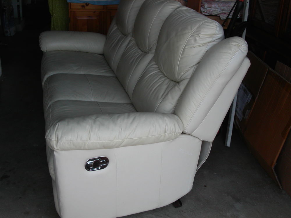 canape cuir 3 places 600 Auxonne (21)