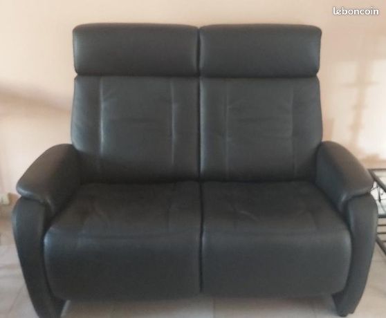 Canap� Cuir 2 places 499 Draguignan (83)