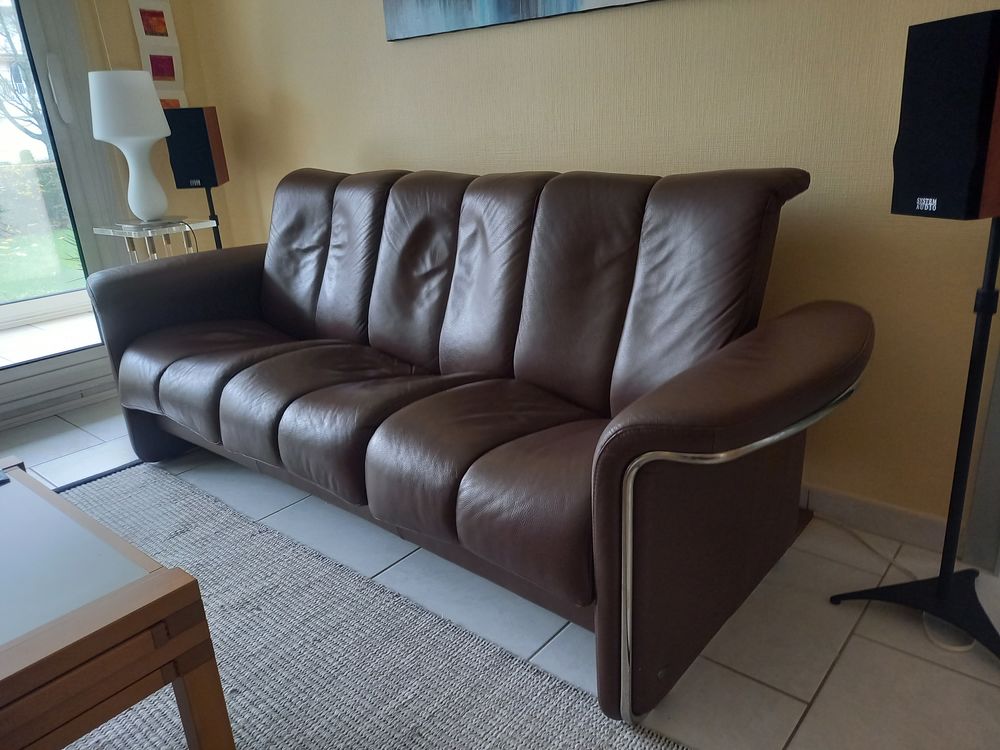 Canap� cuir 3 places 150 Saint-Cyr-sur-Loire (37)