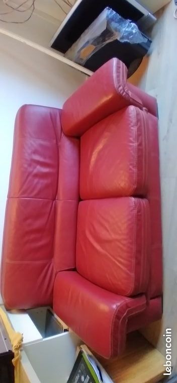 CANAPE CUIR 2 PLACES 50 Tourette-du-Ch�teau (06)