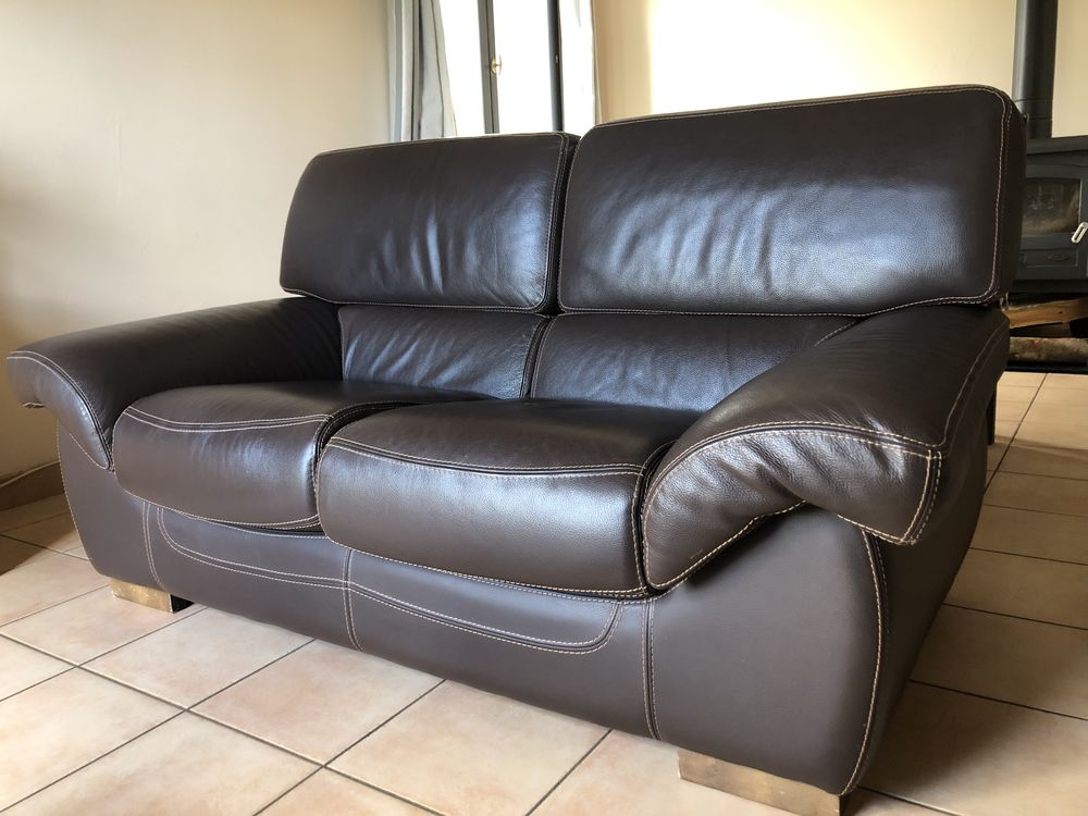 Canap� cuir 2 & 3 places 600 Mars (07)