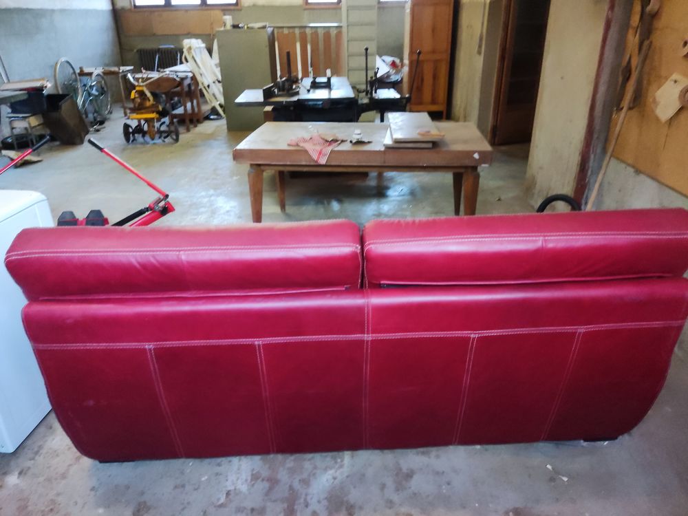 Canap� cuir 2/3 places 10 Vitry-sur-Seine (94)